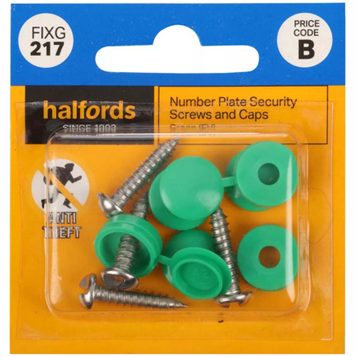 Anti-Theft Number plate Screws